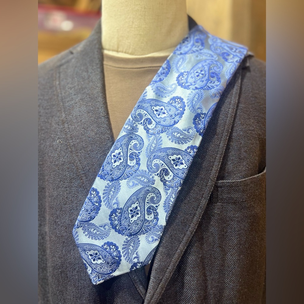 Robert Talbott Best of Class Nordstrom Silk Tie – Blue Paisley